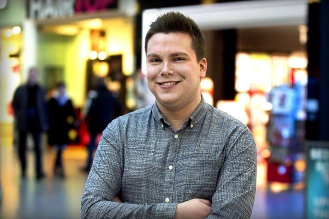 Muun muassa Pohjanmaan Kokoomusnuorten puheenjohtajana joitakin vuosia sitten vaikuttanut Ojala on lähtenyt politiikkaan mukaan myös uudessa kotikaupungissaan Porvoossa. ARKISTOKUVA: JOUKO HÄNNINEN