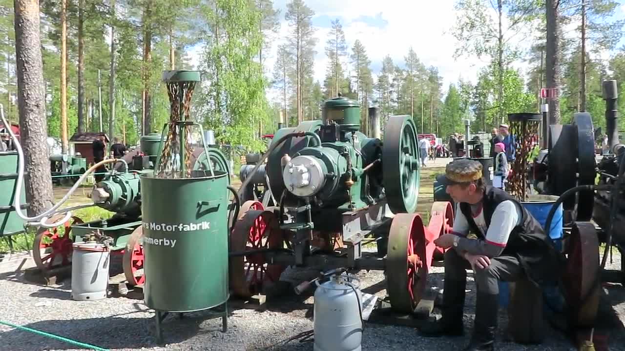 Weteraanikonepäivien tunnelmaa