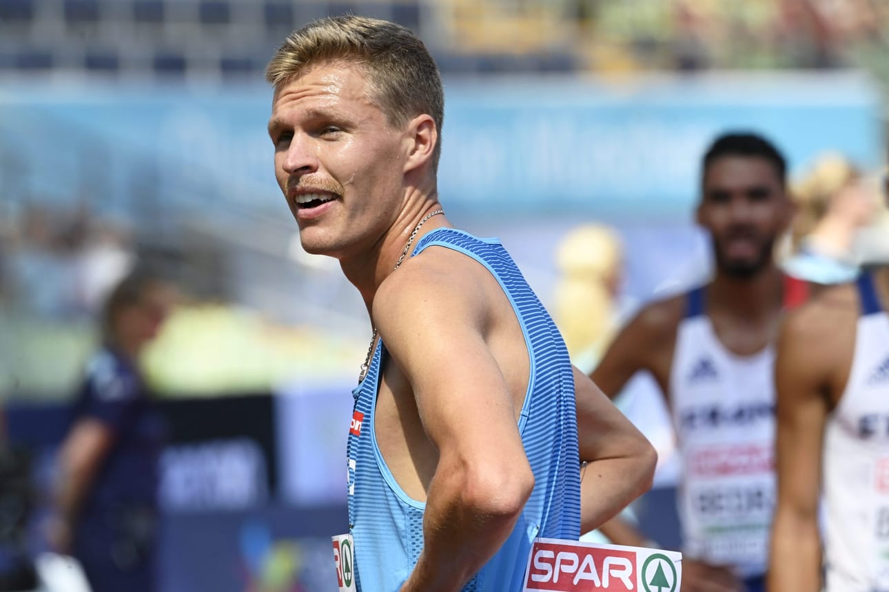 Euroopan mestari Topi Raitasen tähtäin on jo kesän 2024 olympialaisissa Pariisissa. LEHTIKUVA / Heikki Saukkomaa