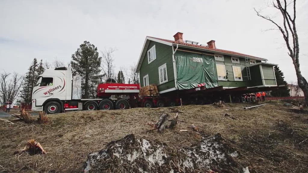 Kiirunan keskusta muuttaa kaivoksen tieltä