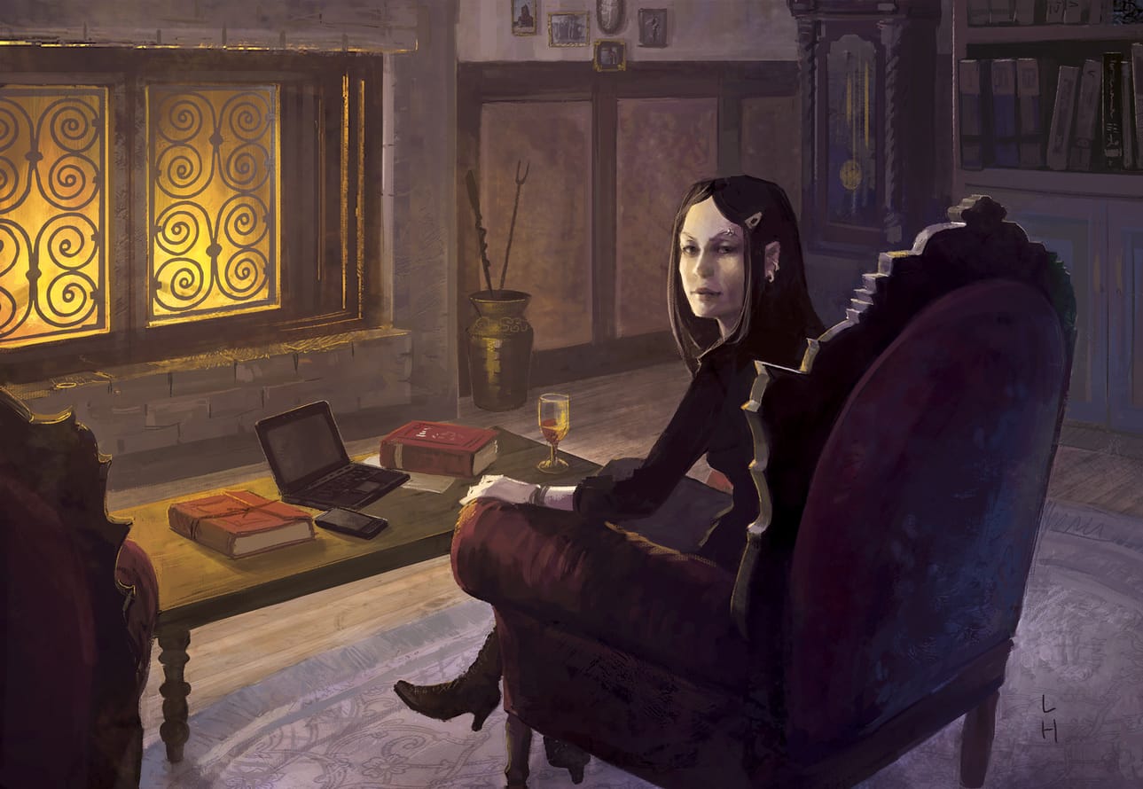 Laura Haapamaki Katarina: Laura Haapamäen arvoituksellinen Katarina herättää mielenkiinnon, Photoshop, 2013.