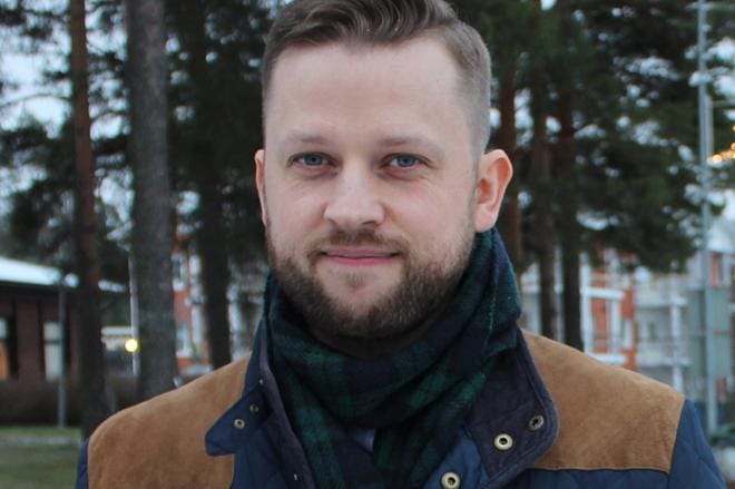 Aki Ruotsala on nyt työskennellyt Kuortaneella puolisentoista viikkoa. KUVA: REIJO HEIKKILÄ
