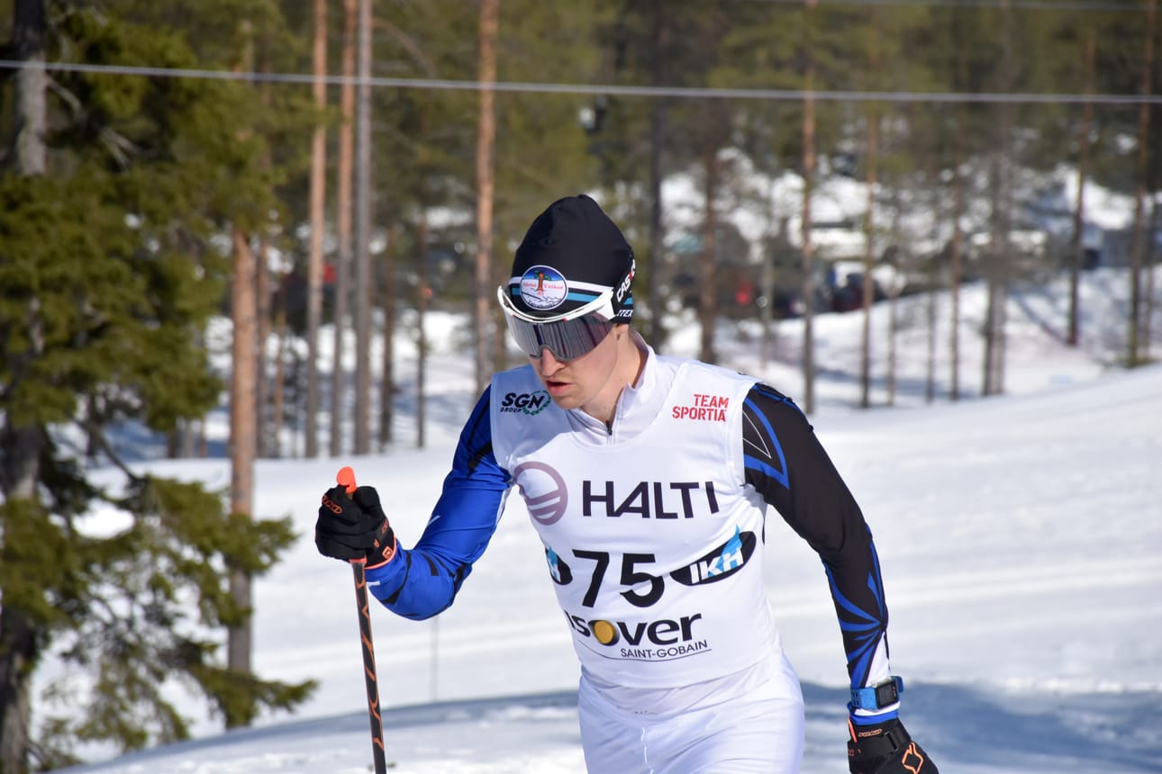 Metsä-Veikkojen Matias Tiiro hiihti sijalle 38.