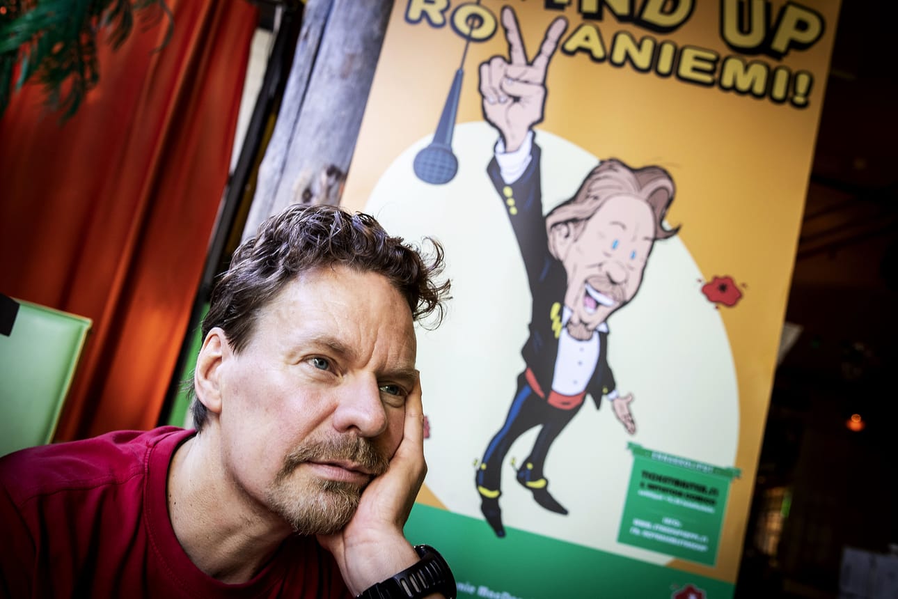Jari Näsman on tunnettu kasvo Rovaniemen yrittäjänä.
