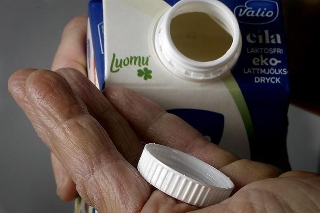 Kotimaisuusaste yltää yli 90 prosenttiin vain nestemaidoissa. KUVA: Elina Pajunen