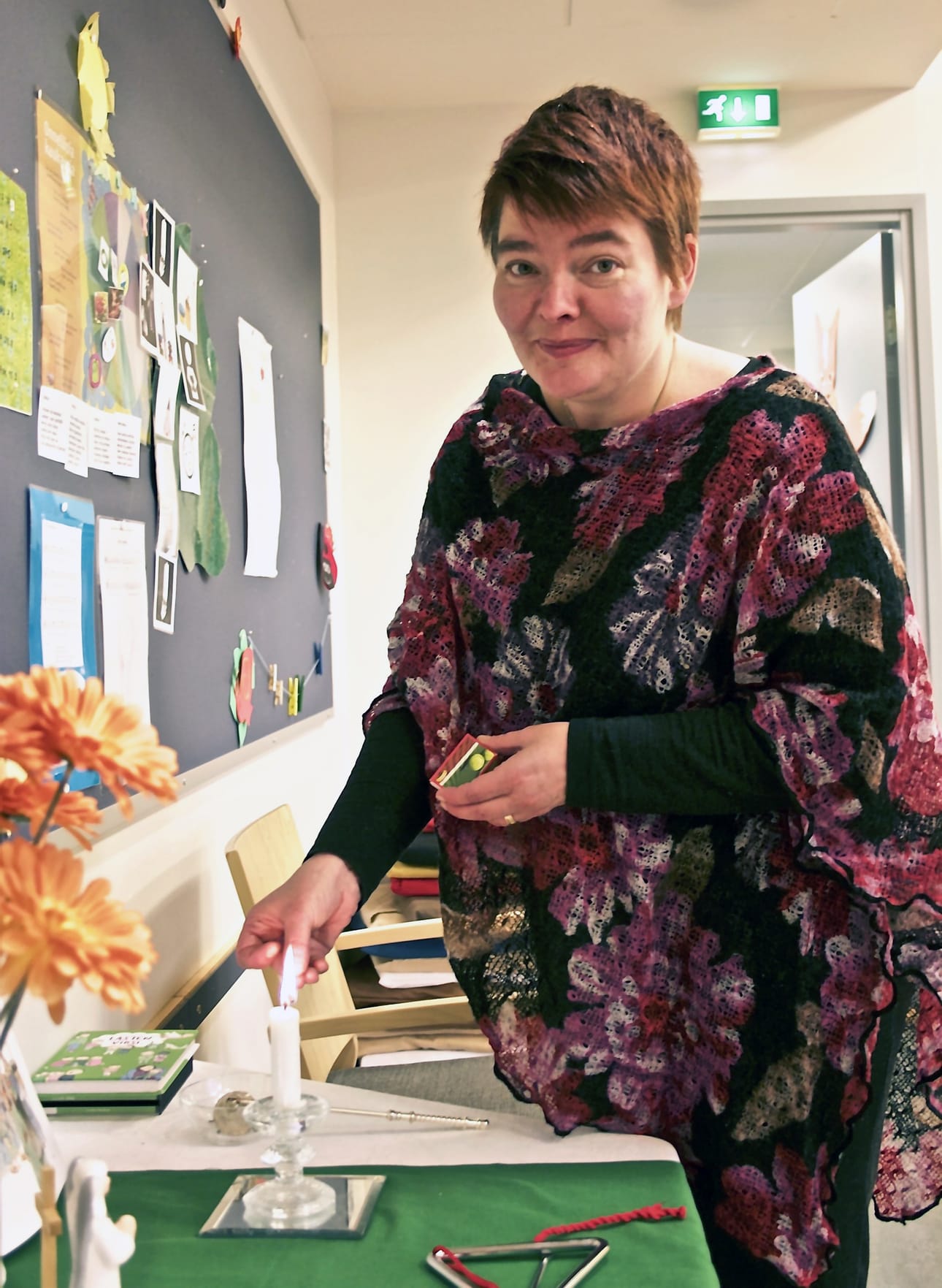 Oulunsalon seurakunnan varhaiskasvatuksen tiimivastaava Heidi Lampela muistuttaa, että kaikki lapsiperheet ovat tervetulleita seurakunnan kerhoihin.