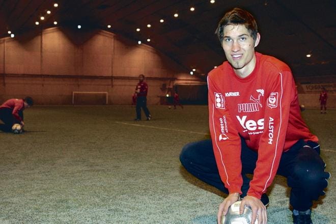 Nykyinen seurajohtaja Henri Myntti edusti pelaajaurallaan myös Pietarsaaren Jaroa. KUVA: KARI VÄISÄNEN