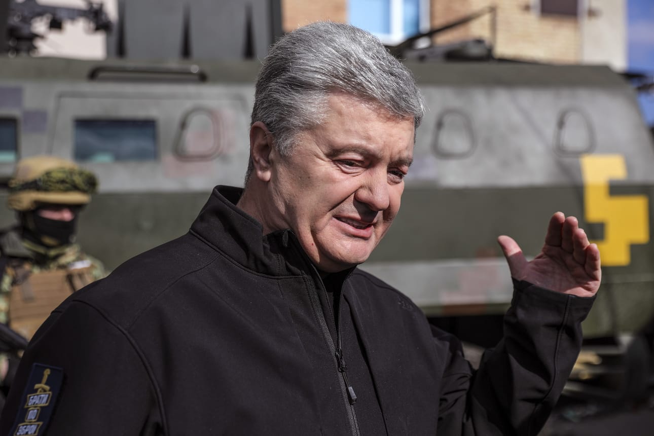 Ukrainan entistä presidenttiä Petro Poroshenkoa ei päästetty rajan yli Puolaan.