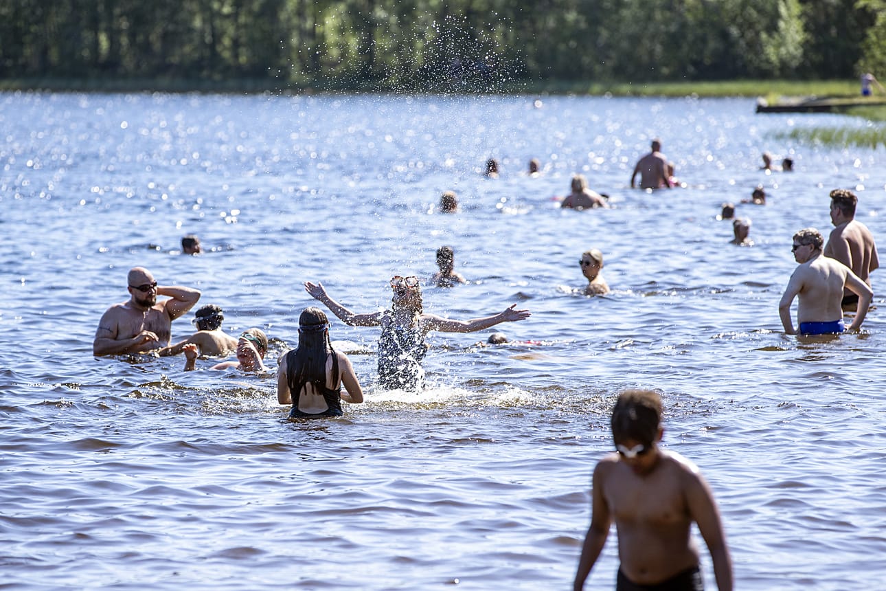 Alkavalla viikolla päästään vielä nauttimaan lämpimistä kesäpäivistä. Arkistokuva.
