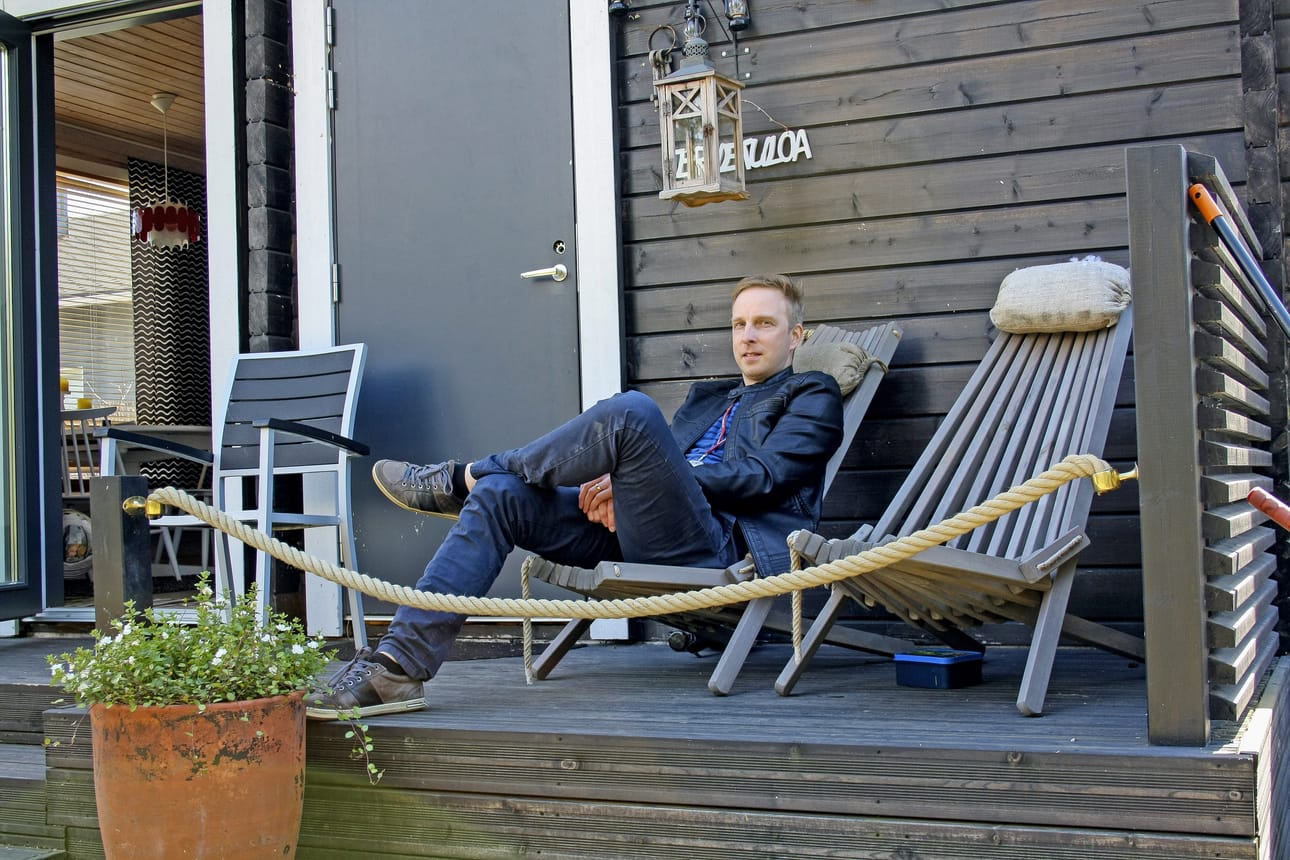 Olli Murtoperä ei ole katunut Linnakankaalle muuttamista.
