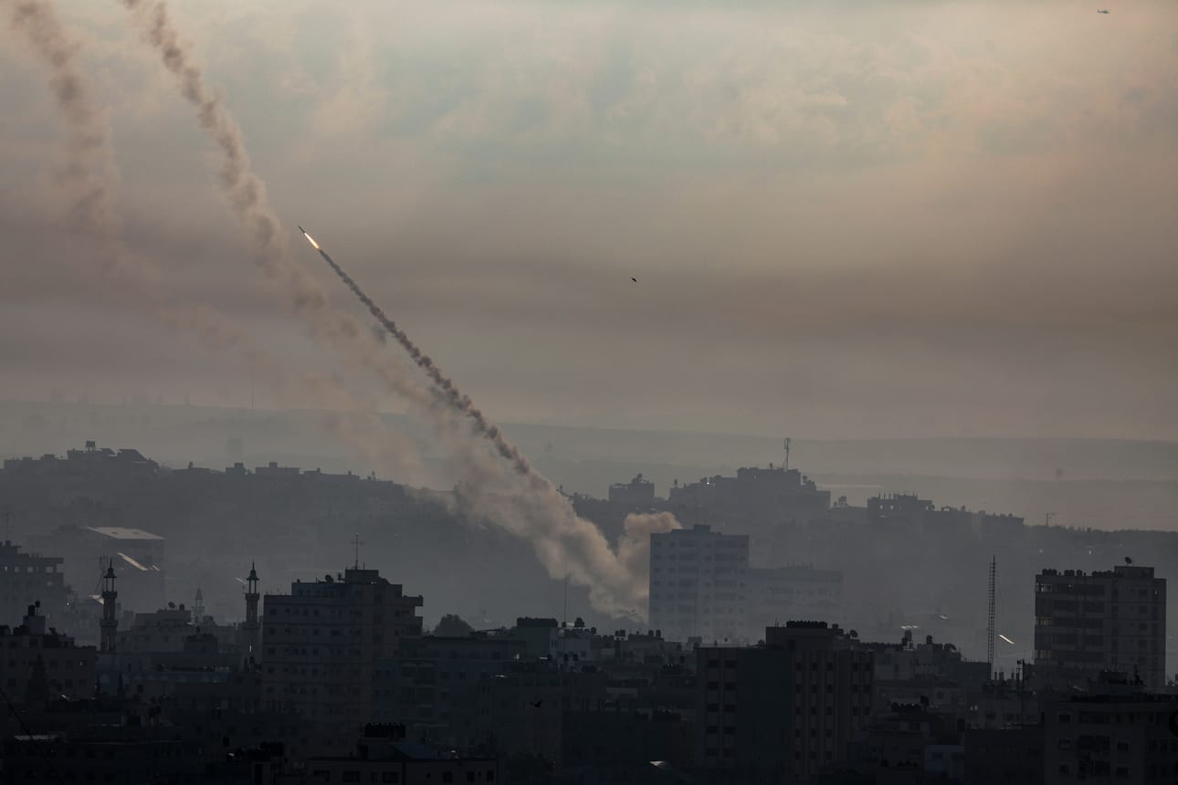 Gazan kaistalta ammuttiin Israeliin raketteja.