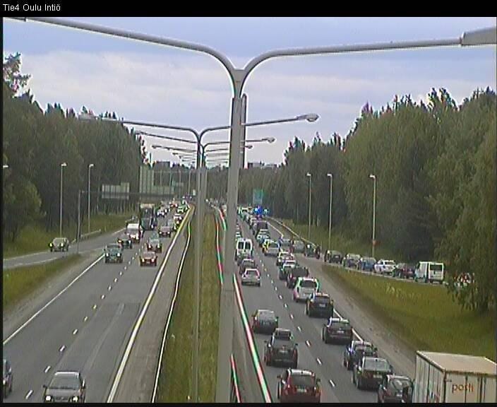 Liikenneviraston kelikamera klo 15:44.