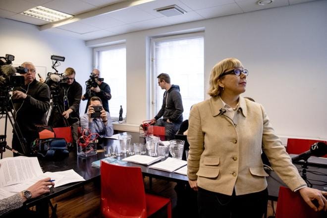 Elina Grundströmin mukaan median on aidosti huolehdittava samanaikaisesta kuulemisesta. KUVA: JOEL MAISALMI