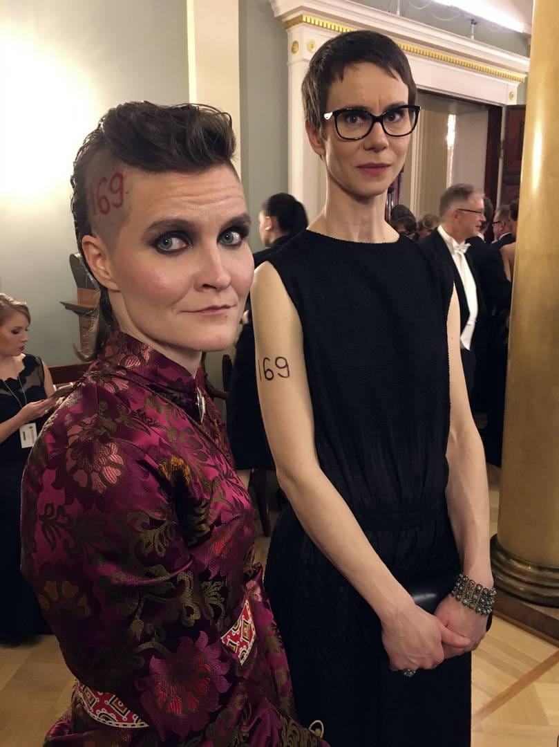 Pauliina Feodoroff ja Milja Sarkola tulivat linnaan, mutta Feodoroff pohti asiaa pitkään.