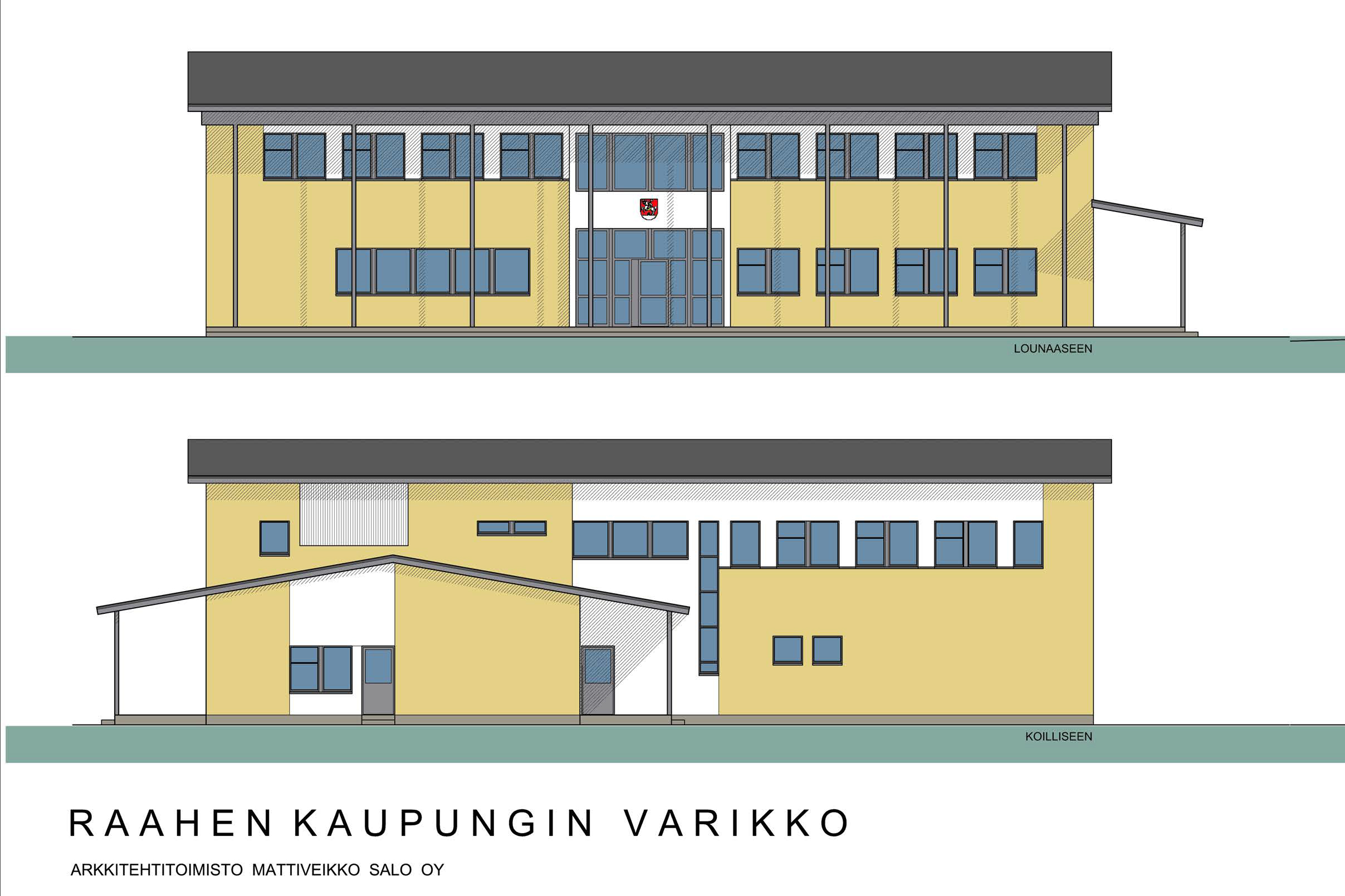 Uuden varikkorakennuksen suunnittelu etenee Raahessa