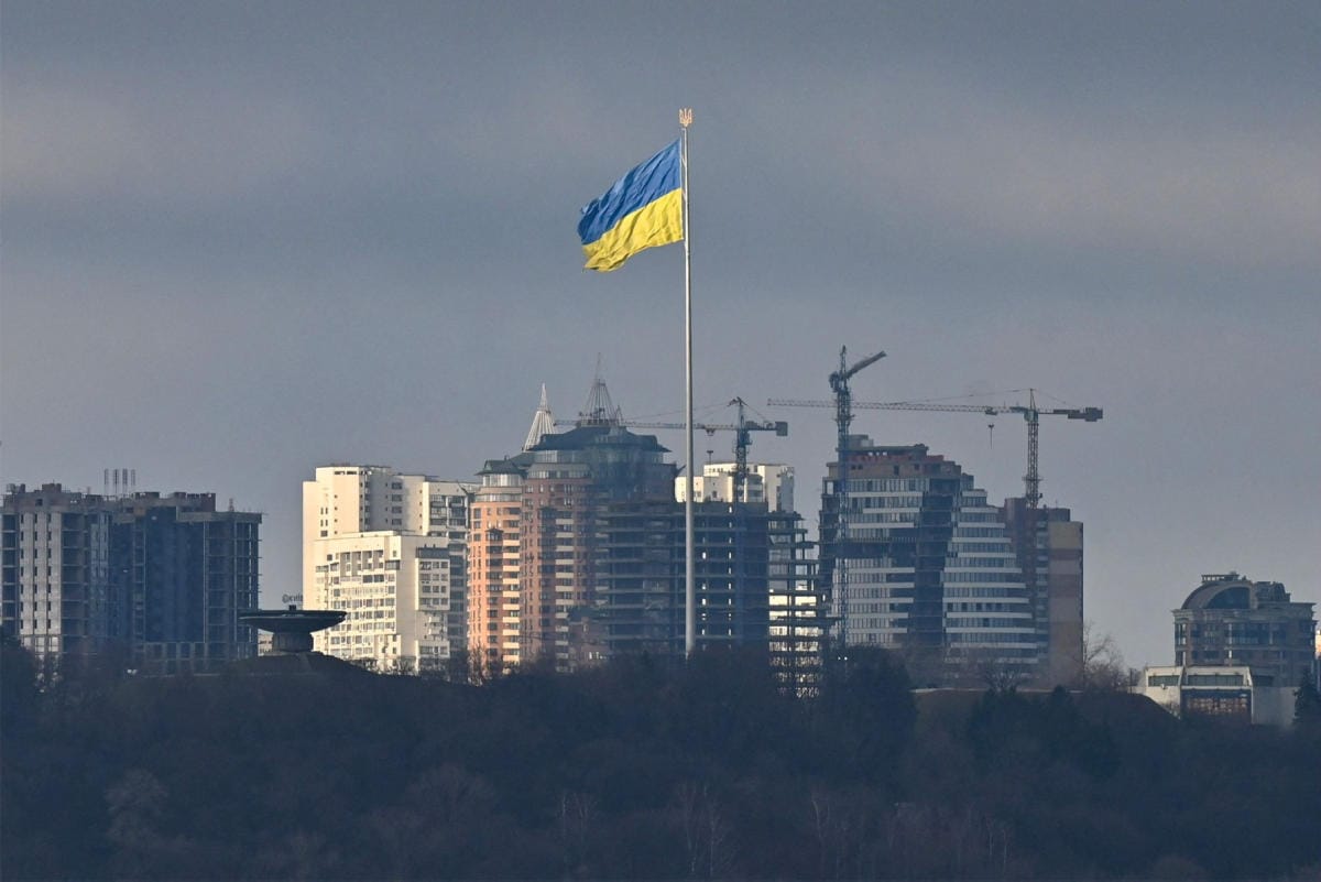 Kiovassa käytiin taisteluita tiettävästi läpi yön. LEHTIKUVA/AFP