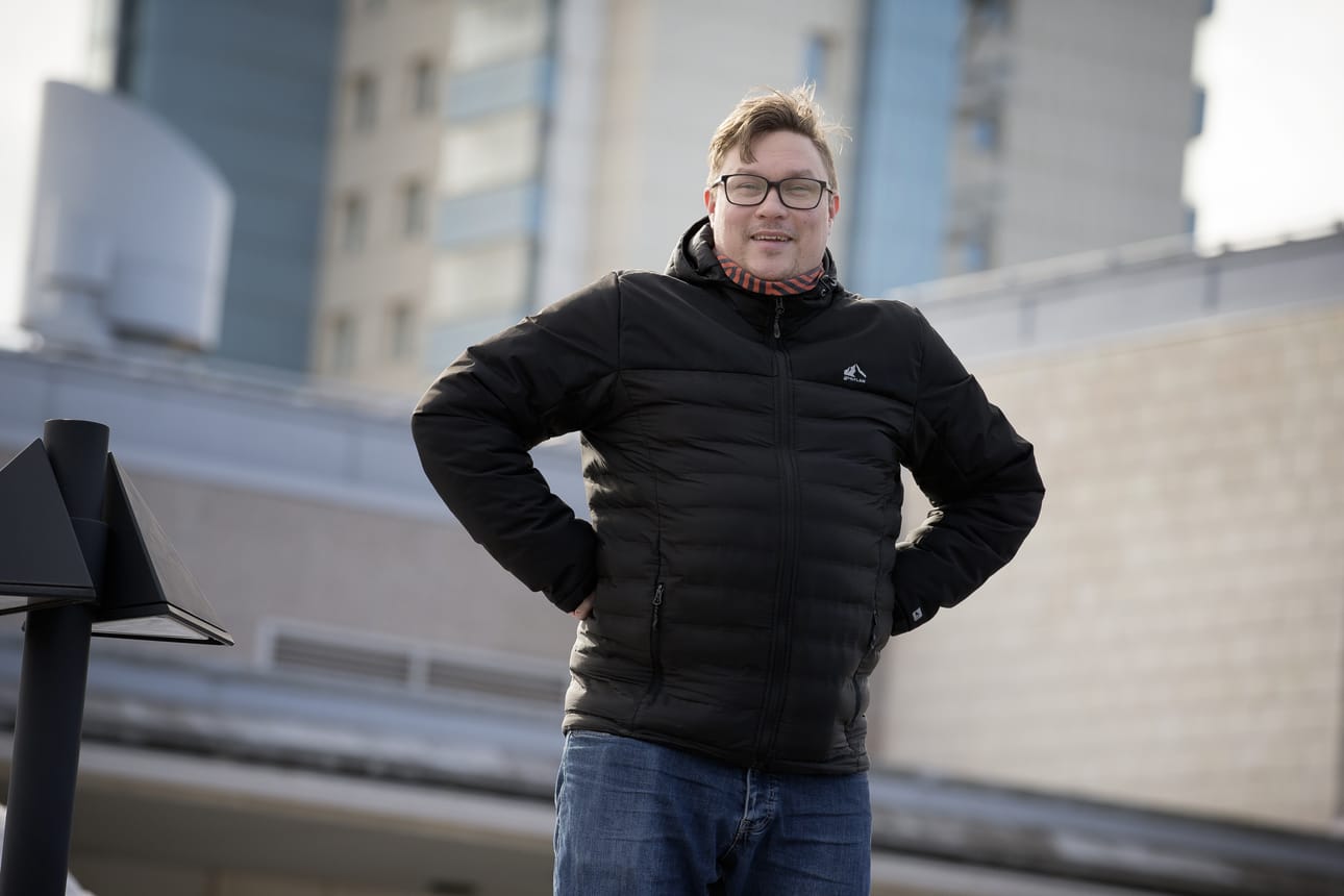 Toni Kettukangas ja Raahen oikeustalo