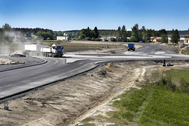 Kurikka lähti itse toteuttamaan liikennejärjestelyjä Magneettia varten. Valtion rahoitusta odotetaan nyt Jalasjärvelle, jossa suunnitelmat ovat valmiit. KUVA: JOUKO HÄNNINEN