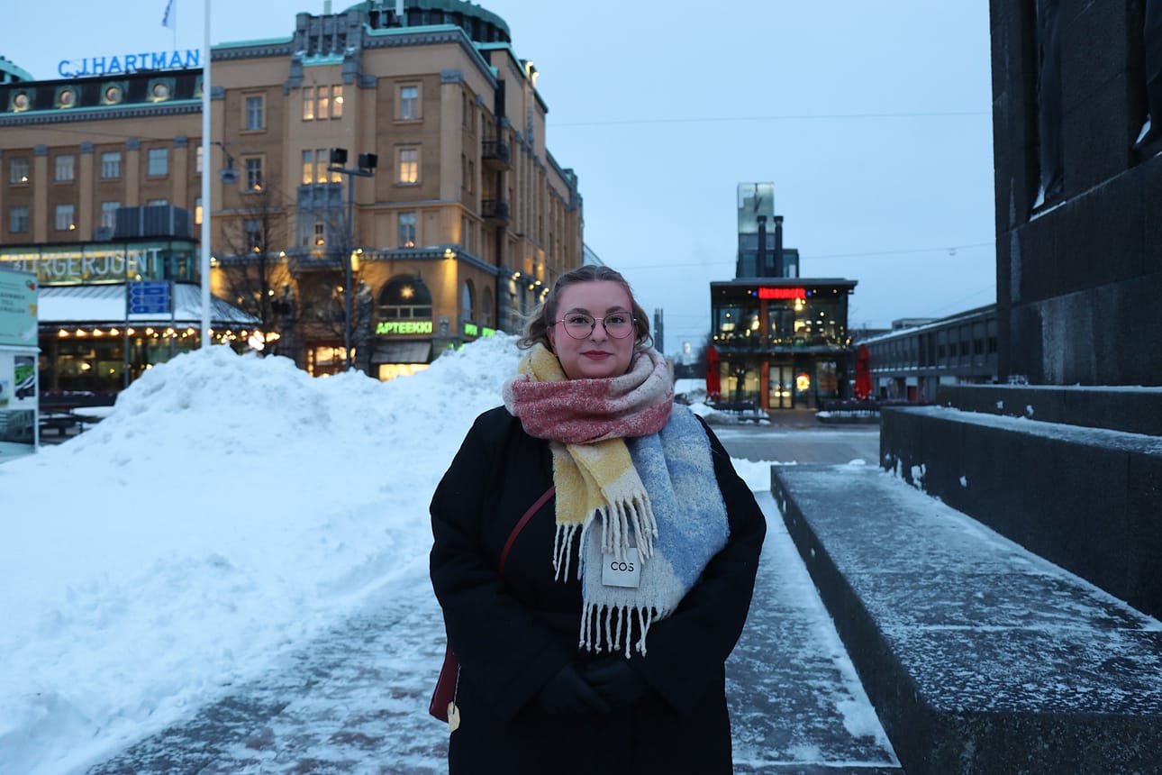 Vaasan yliopiston ylioppilaskunnan hallituksen edellinen puheenjohtaja Emma Lehtonen oli mukana toteuttamassa Opiskelijaystävällinen Vaasa 2024 -kyselyä.