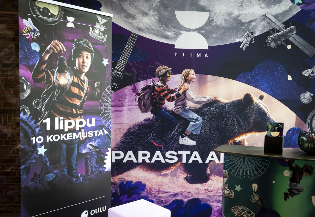 Oulun uusi museo- ja tiedekeskus lupaa yleisölleen monenlaisia kokemuksia. Erityisesti lapset pääsevät perehtymään ja oppimaan uusia asioita elämyksellisyyden välityksellä.