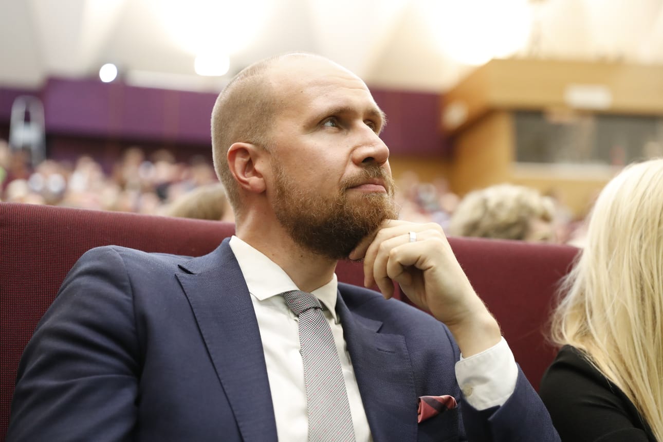 Touko Aalto valittiin vihreiden puheenjohtajaksi kesäkuussa.