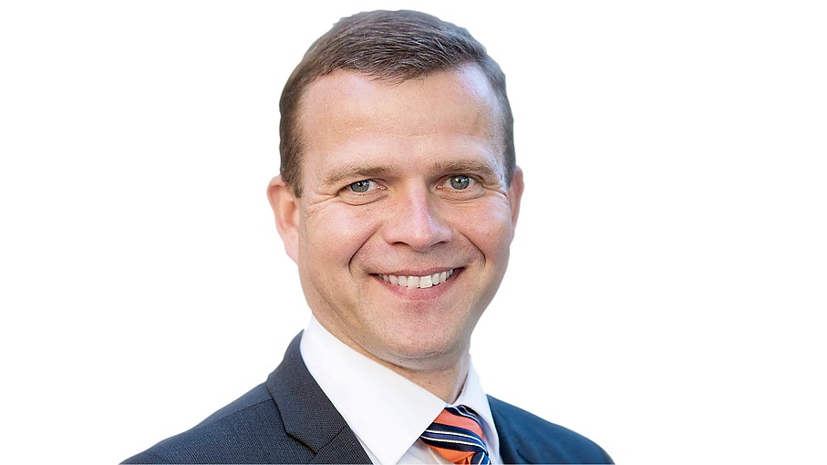 Petteri Orpo (kok.) on valtiovarainministeri.
