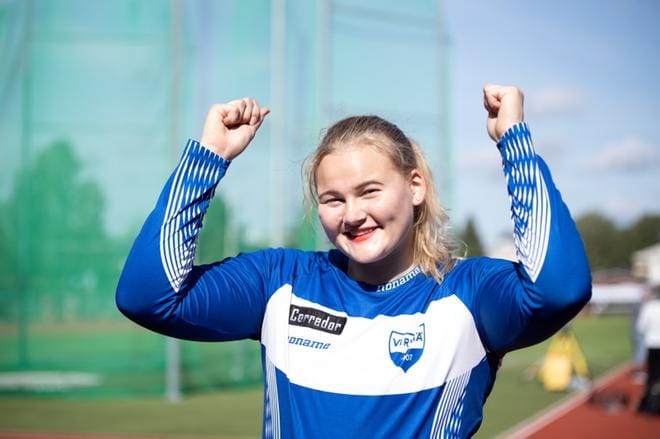 Sara Killinen opiskelee ja urheilee Yhdysvalloissa. Arkistokuva: Heidi Lehikoinen