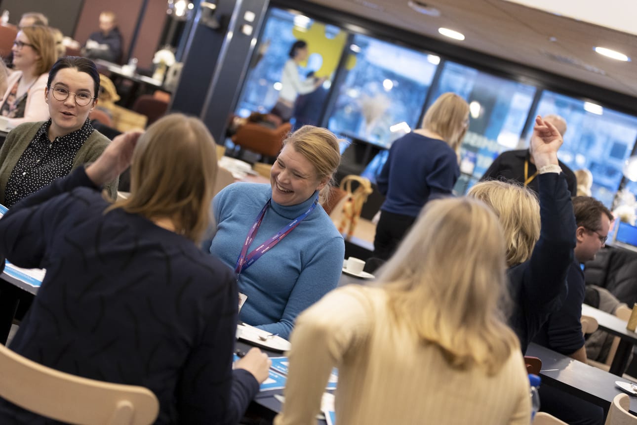 Työn Taitajat järjesti verkostonsa yrityksille, oppilaitoksille ja yhteistyökumppaneille kiitos- ja verkostoitumistapahtuman BusinessAsemalla marraskuussa 2022.