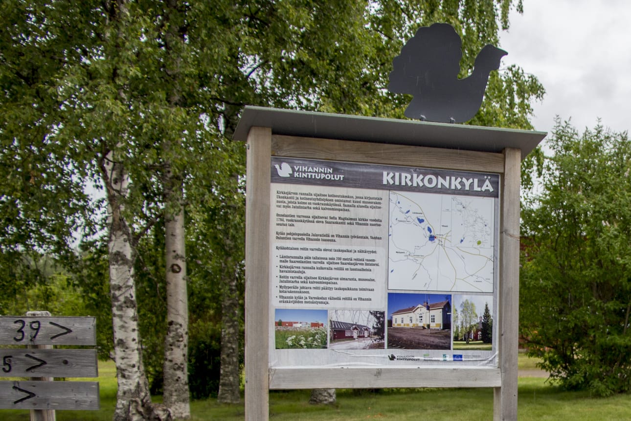 Vihannin kinttupolkujen jatkohankkeen tavoitteena oli helpottaa kulkijaa parantamalla reittejä.