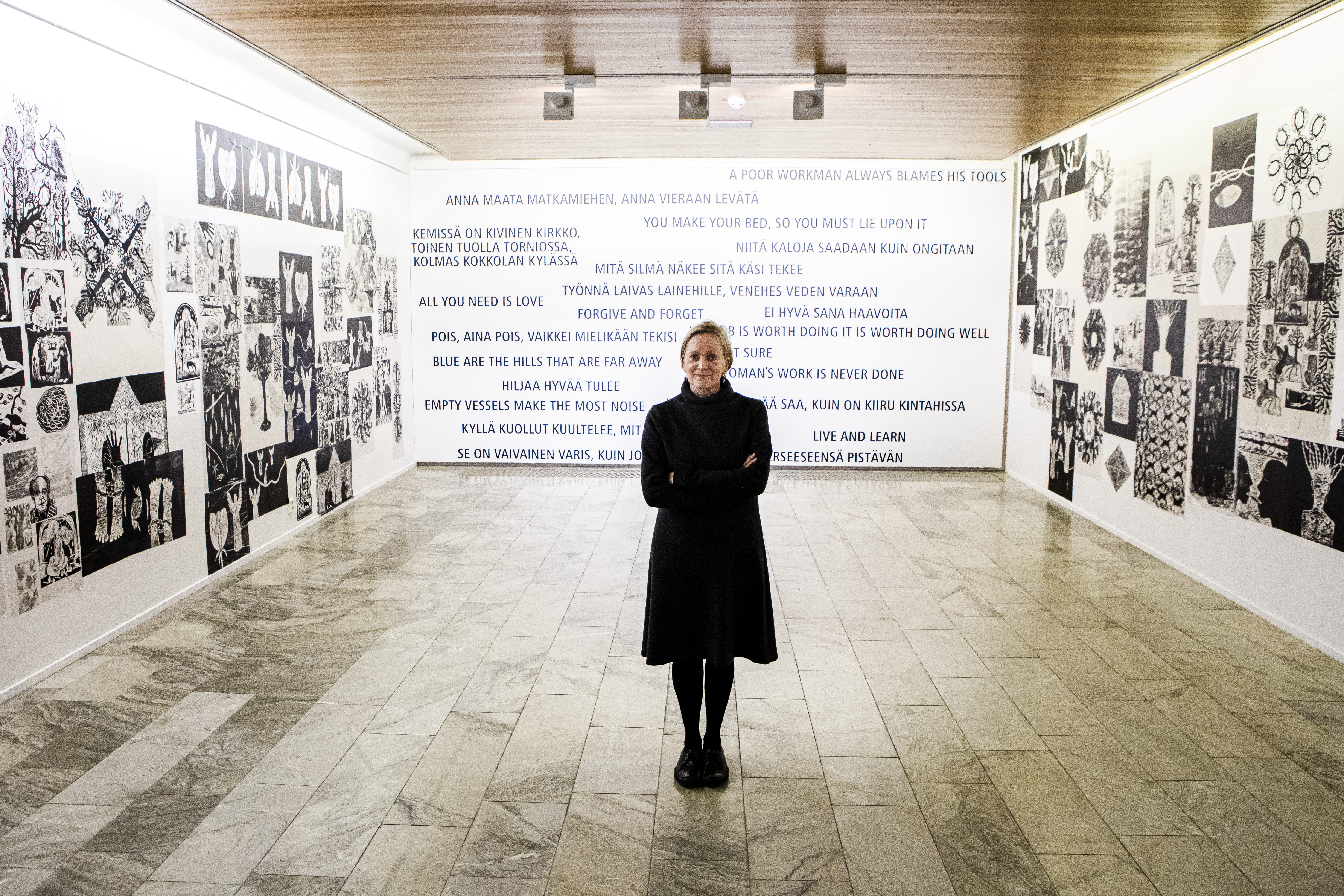 Jaana Erkkilän näyttely Rovaniemen taidemuseossa: Outoa, ihanaa –  jopa päätöntä elämää