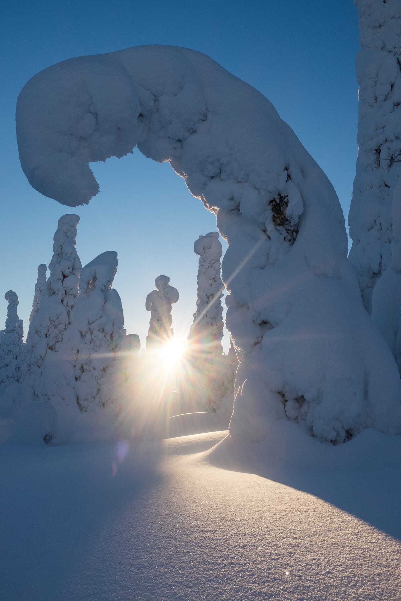Kuusamon maisemat lumoavat.