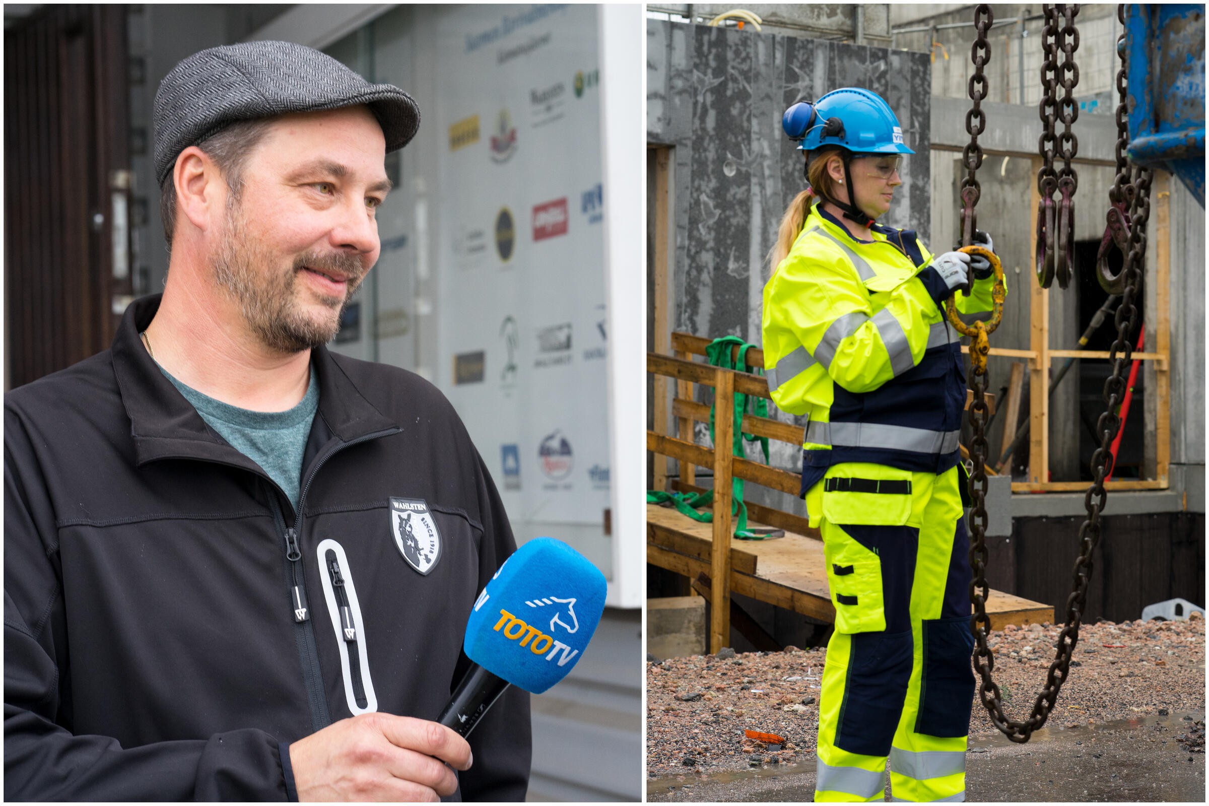 Elementtiasentaja Jaakko Salminen ja hänen vaimonsa TotoTV-juontaja ja toimittaja Marinka astuvat rohkeasti toistensa saappaisiin suomalaisen reality-sarjan avausjaksossa.