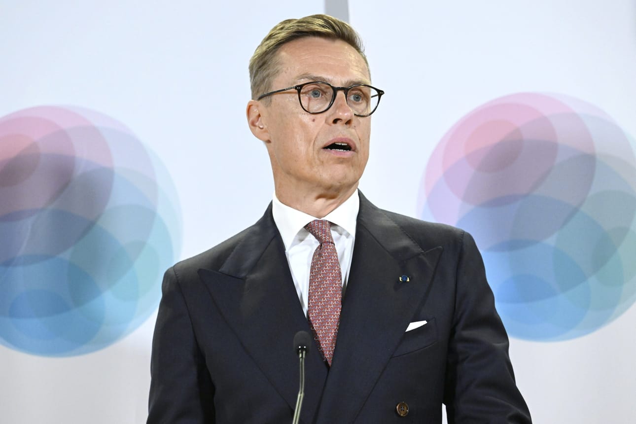 Presidentti Alexander Stubb pitää YK:n yleiskokouksessa Suomen kansallisen puheenvuoron keskiviikkona 25. syyskuuta. LEHTIKUVA / Heikki Saukkomaa