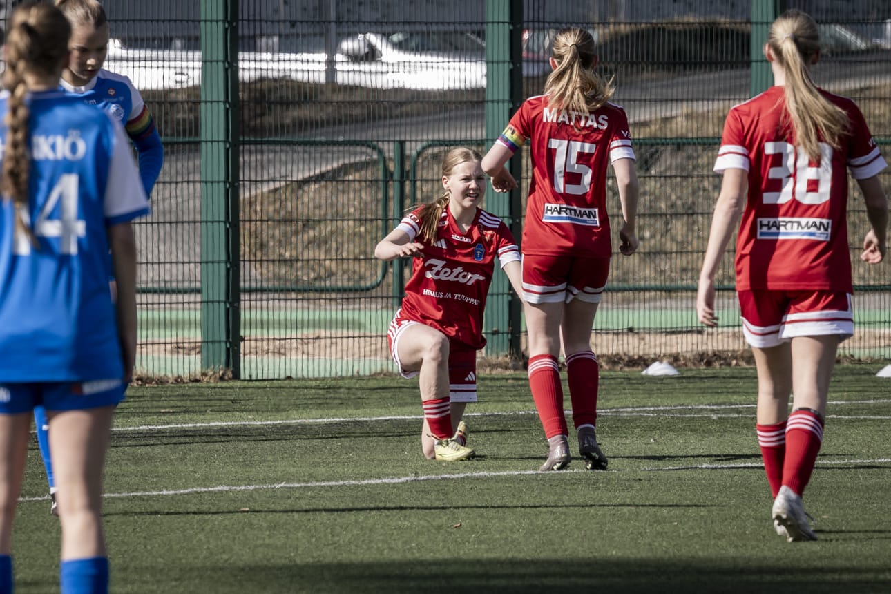 Vanessa Hagelberg teki vaasalaisten tasoitusmaalin.