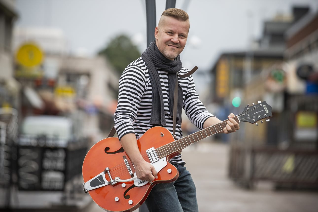 Muusikko Pekka Rautio