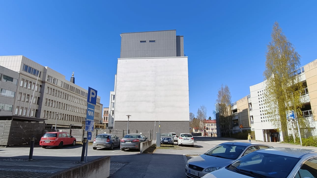 Heikinkadulla sijaitsevan talon päätyyn tulee taidetta.