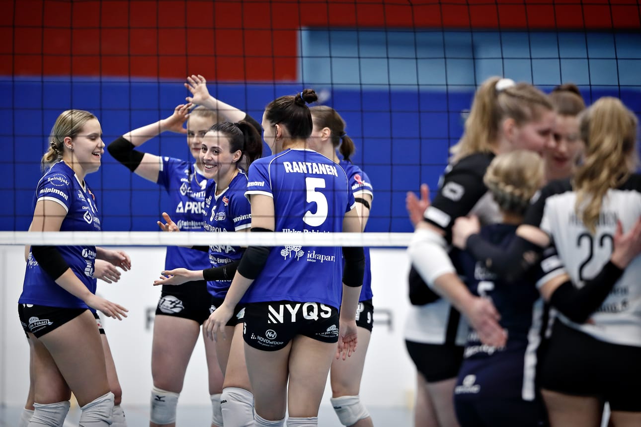 Nurmon JymyVolley otti toisen peräkkäisen voittonsa Mestaruusliigassa.