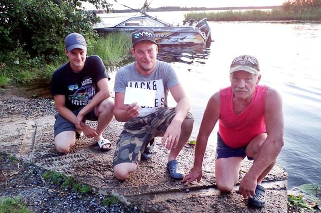 Suurimman saaliin sai Santeri Syrjälän joukkue. KUVA: PERTTI HANNUS