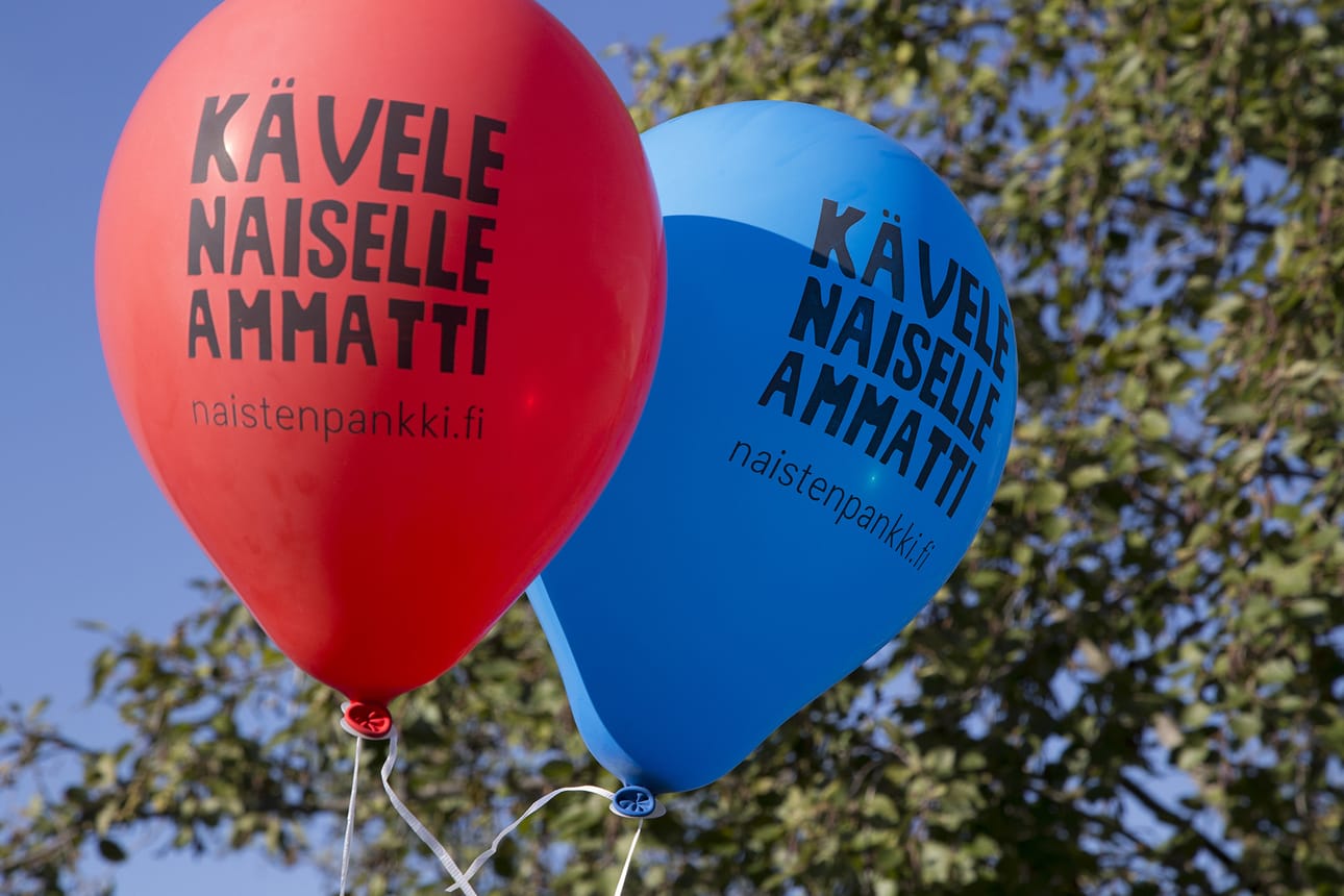 Kävele Naiselle Ammatti -tapahtumia järjestetään eri puolilla Suomea. Rovaniemellä mennään sieniretkelle Ounasvaaralle.