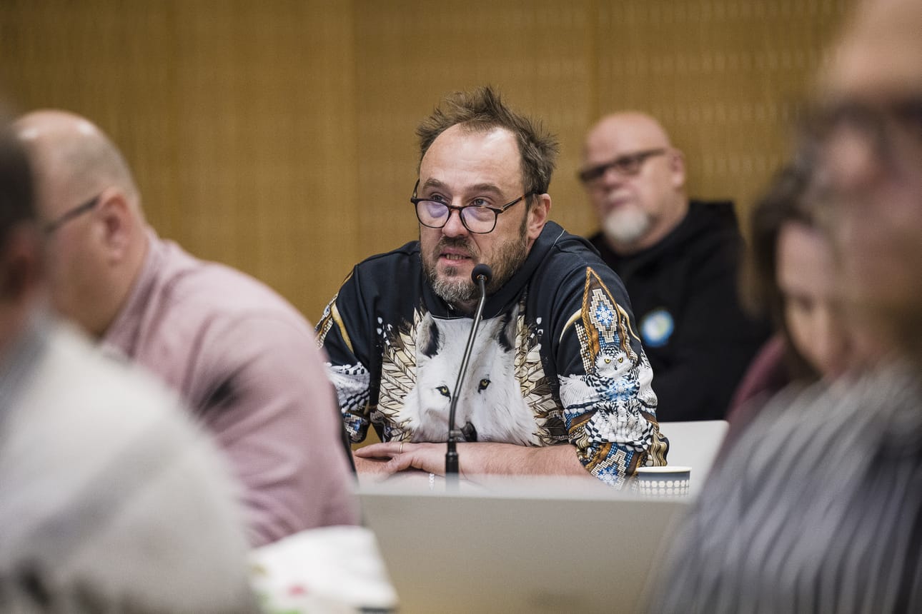 Kunnanvaltuutettu Petri Manninen (ps.).