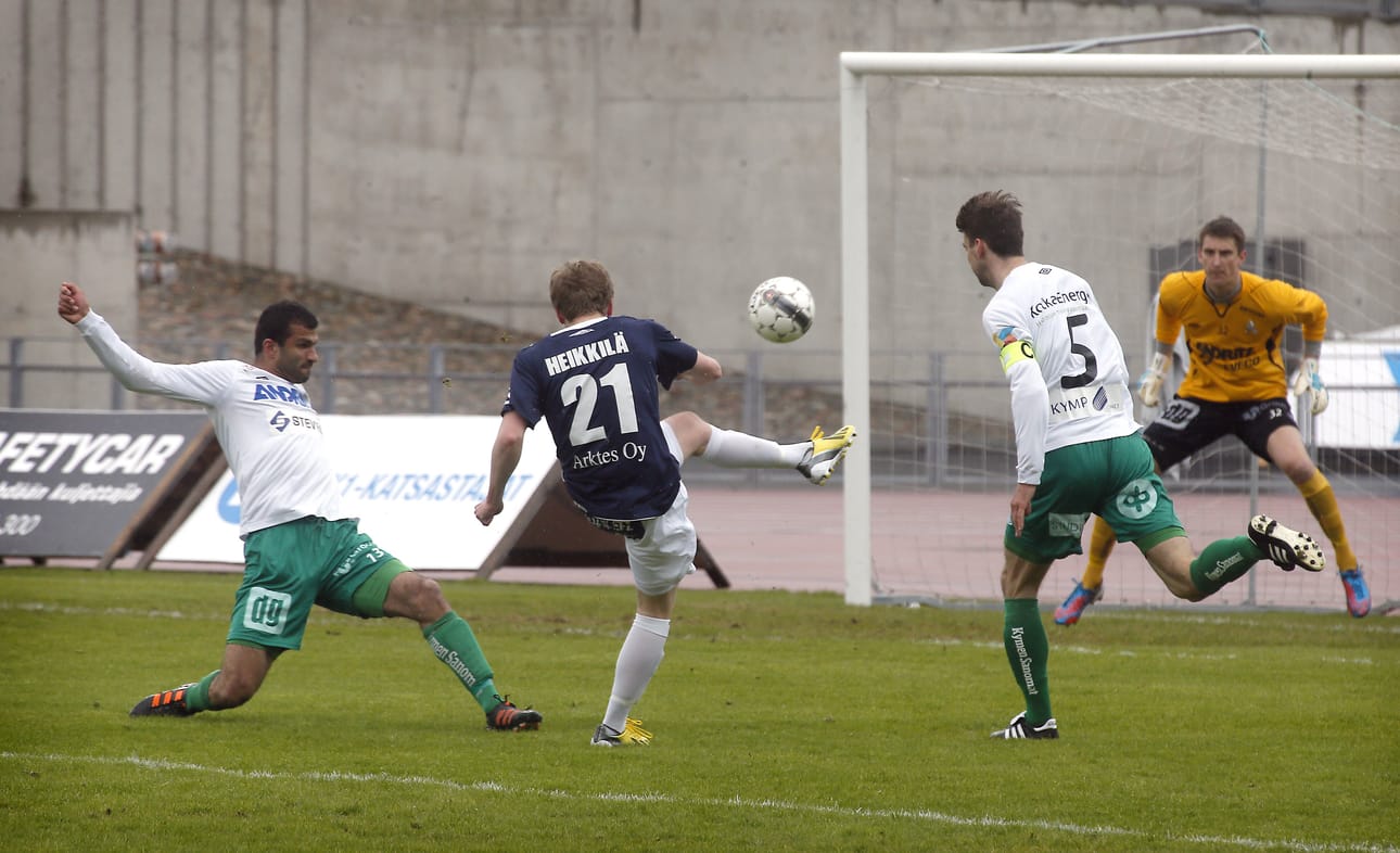 AC Oulun ja FC KooTeePeen ottelu päättyi tasalukemiin 3-3.