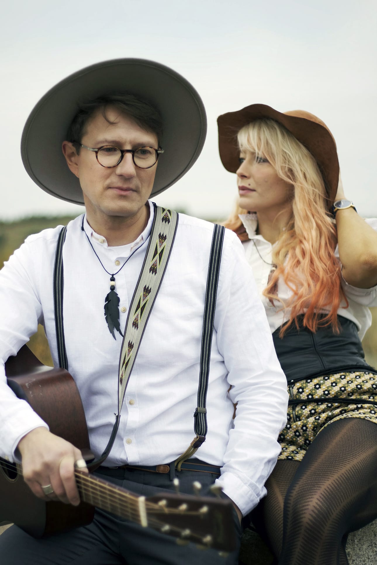Oululaisessa MAJA-duossa musisoivat Julia Vornanen ja Marko Siekkinen.