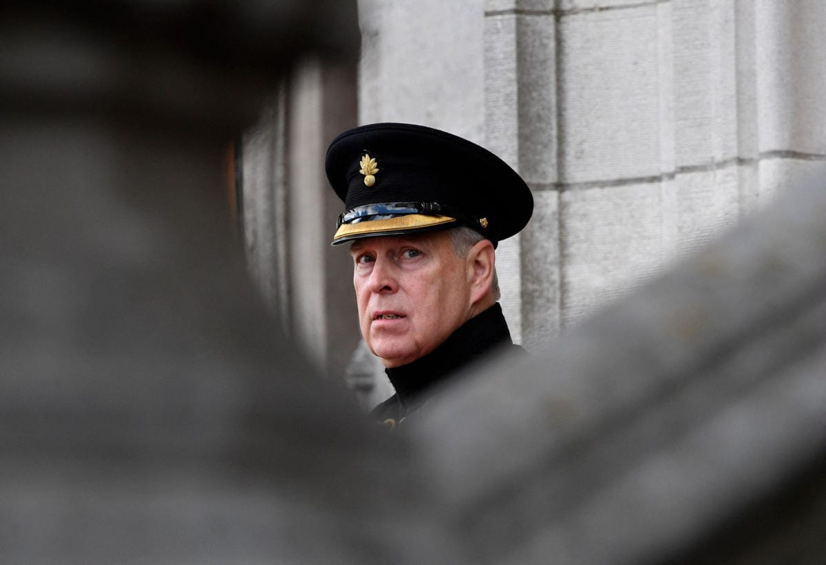Prinssi Andrew on kiistänyt jyrkästi kaikki syytökset. Arkistokuva syksyltä 2019. Lehtikuva/AFP