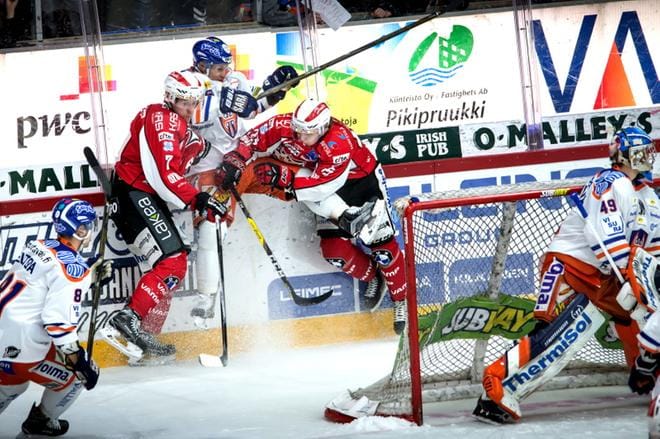 Sport matkustaa tänään Tampereelle. KUVA: KALLE LYDMAN