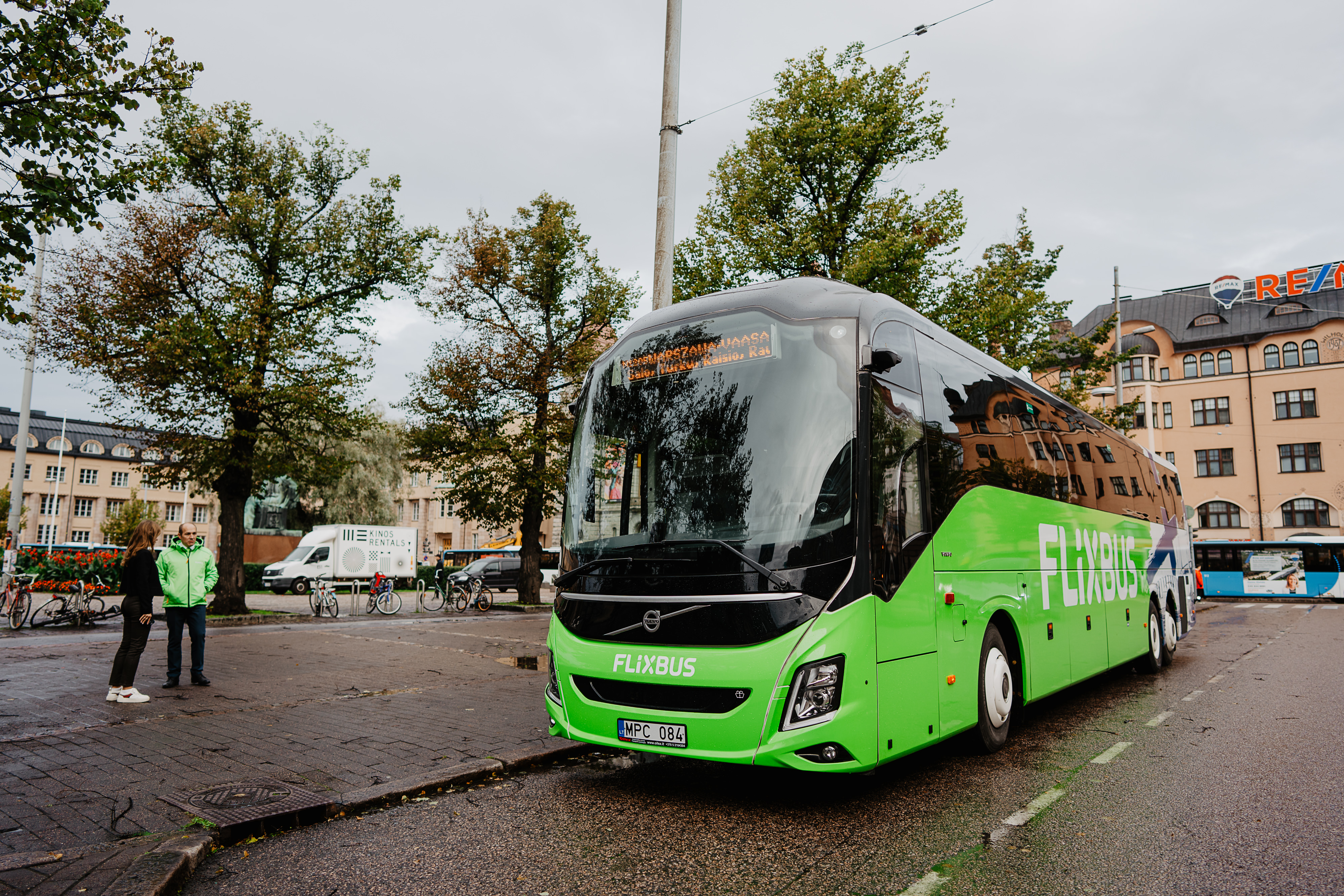 Vaasaan avattiin kolme uutta bussiyhteyttä ulkomaille 
