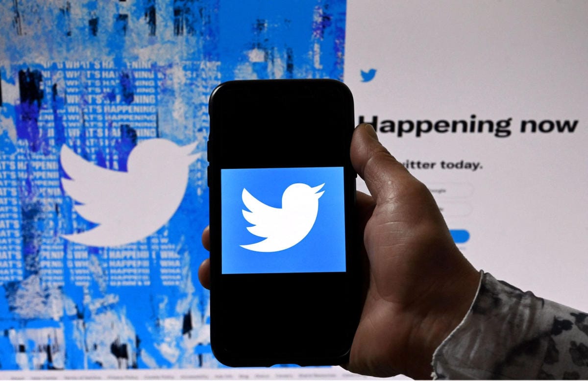 Twitterin saamat sakot ovat osa sopimusta, jolla ratkaistaan yhtiön pikaviestipalvelun käyttäjien tekemät valitukset. LEHTIKUVA/AFP