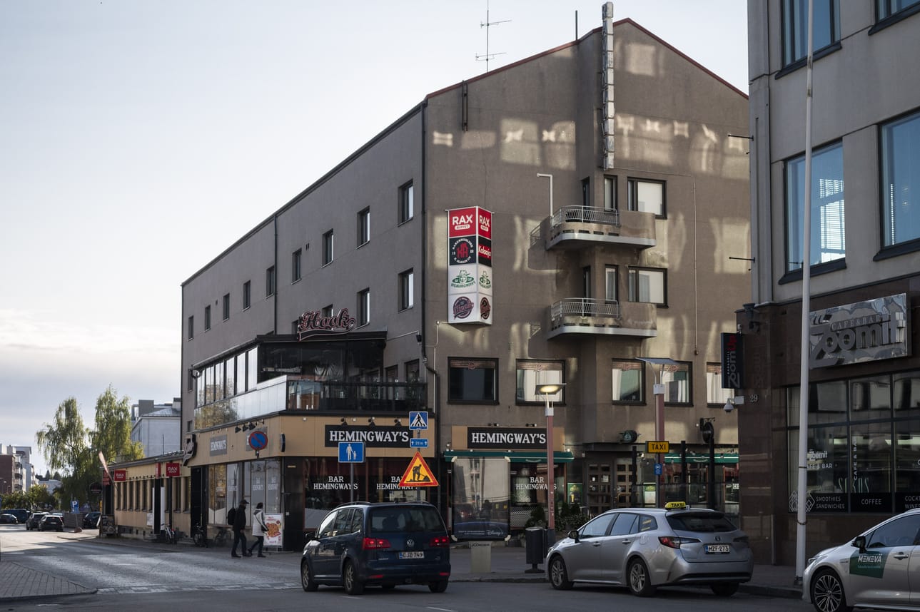 Lapinmaan talossa on toiminut moni ravintola. Arkistokuva on vuodelta 2023.
