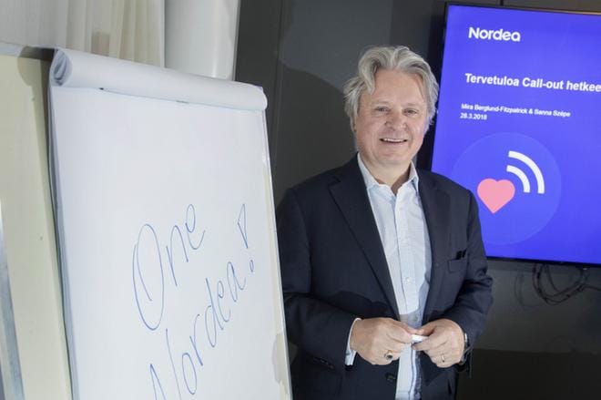 Casper von Koskull, Nordean konsernijohtaja. KUVA: Mauri Ratilainen