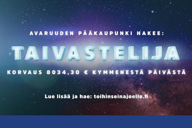 Ensijaisesti pestiin haetaan muukalaista, mutta paikkakuntalaisiakaan ei hakemasta kielletä.