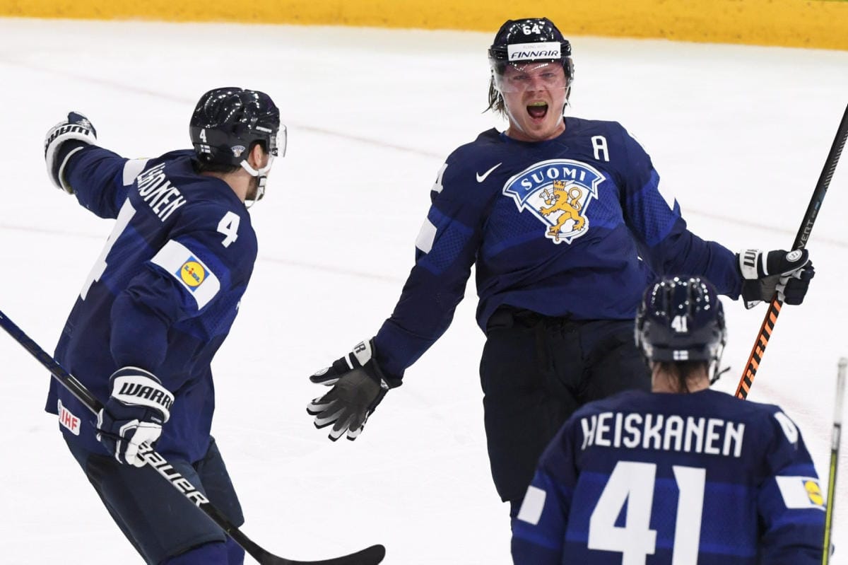 Mikael Granlundista tuli kymmenes suomalainen kaksi MM-kultaa voittanut. LEHTIKUVA / JUSSI NUKARI